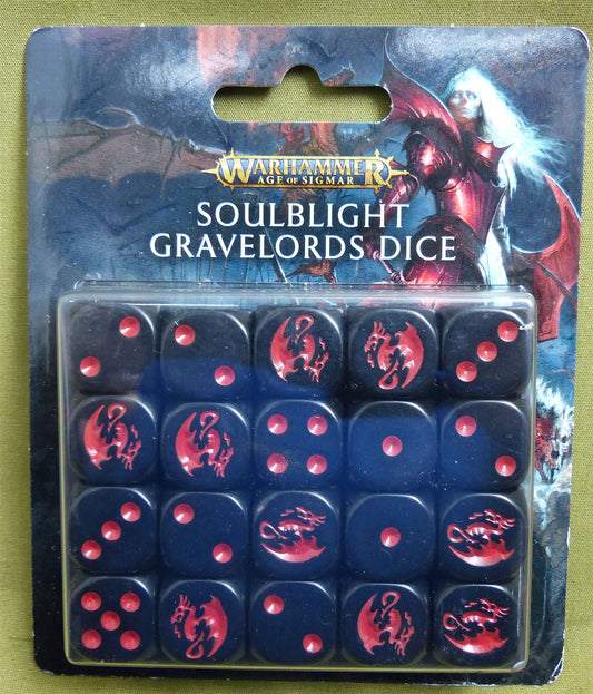 Soulblight Gravelords Dice - Warhammer AoS #4IC