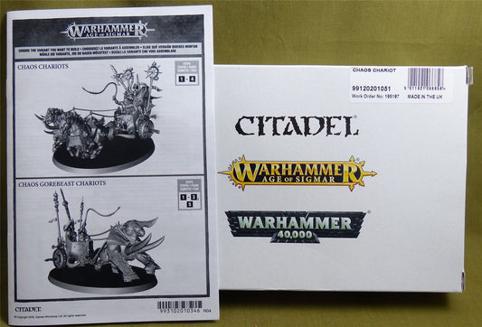 Chaos Chariot - Slaves to Darkness - Warhammer AoS #1RC