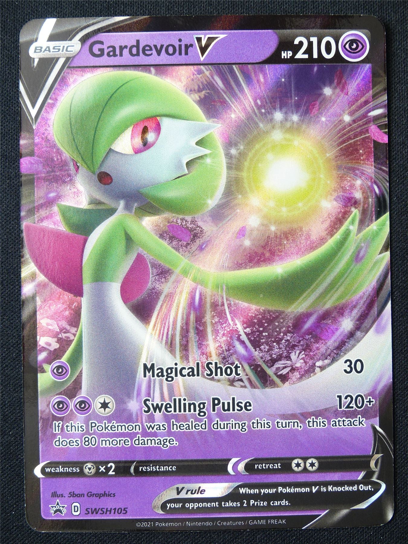 Gardevoir V SWSH105 Promo Holo - Pokemon Card #1D7