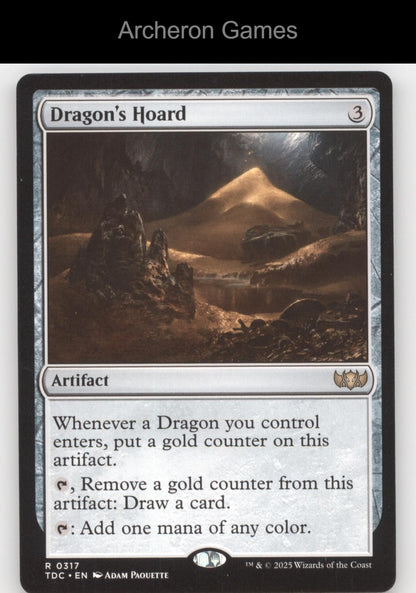 Dragon's Hoard 317 R MTG Card Commander: Tarkir: Dragonstorm