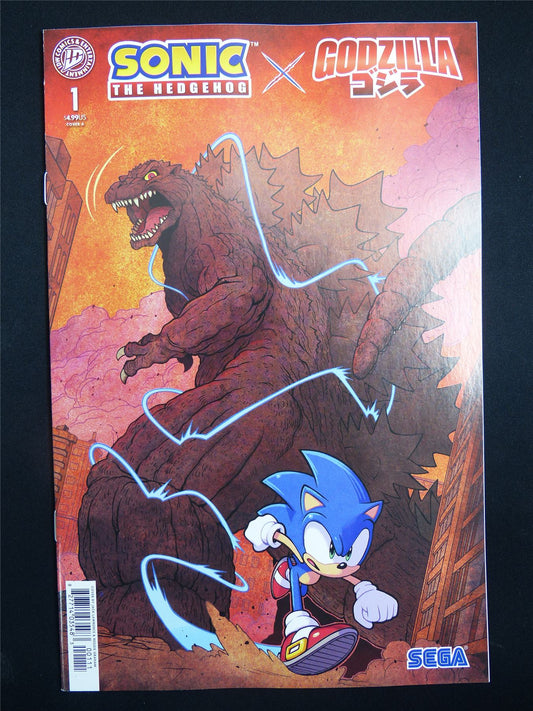 SONIC The Hedgehog x Godzilla #1 Cvr A - Jul 2026 ID Comic #299