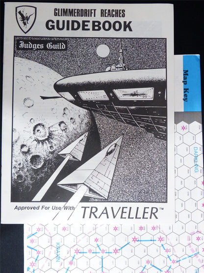 Judges Guild Traveller: Glimmerdrift Reaches - Roleplay Booklet #1X4
