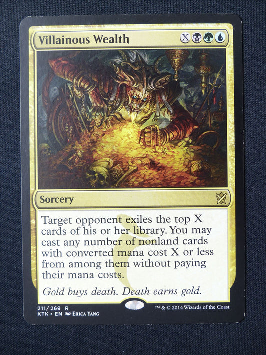 Villainous Wealth - KTK - Mtg Card #5EC