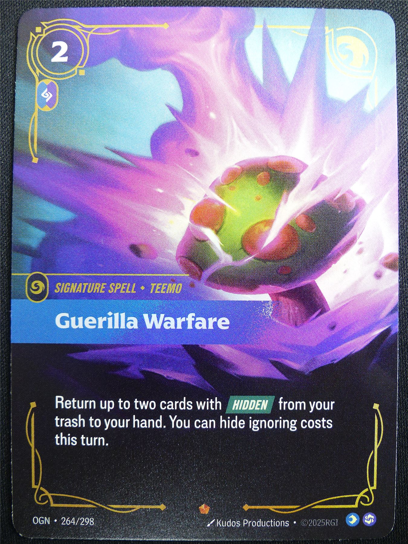 Guerilla Warfare 264/298 Epic Rare Foil - OGN - Riftbound Card #2DO