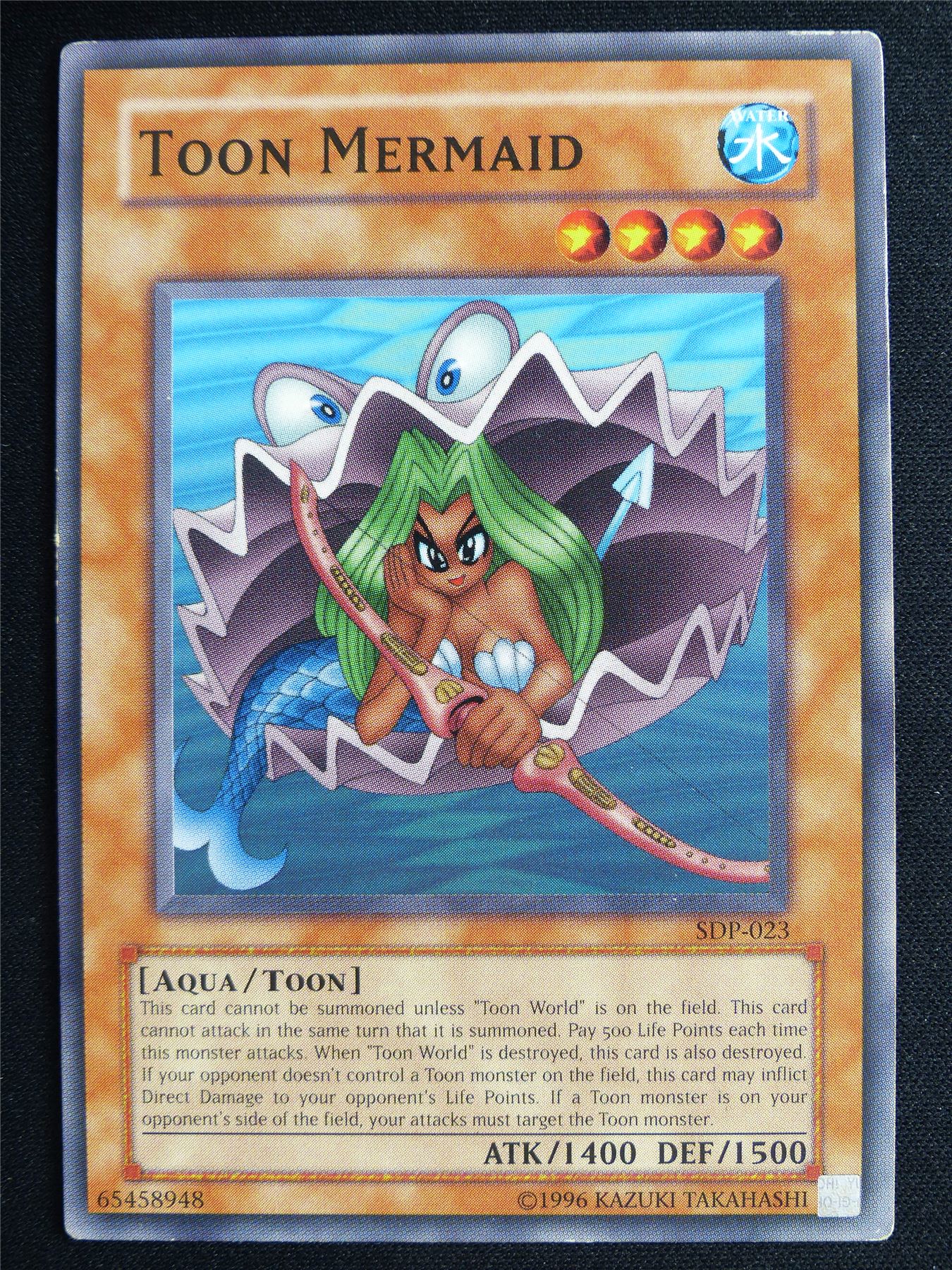 Toon Mermaid SDP - Yugioh Card #4QY
