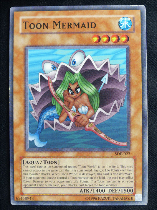 Toon Mermaid SDP - Yugioh Card #4QY