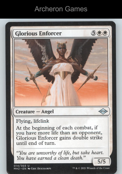 Glorious Enforcer 14 UC MTG Card Modern Horizons 2