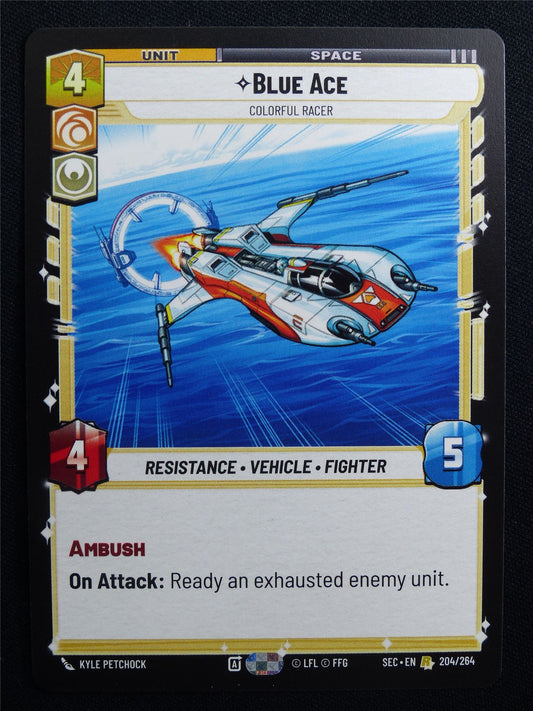 Blue Ace 204/264 - Star Wars Unlimited Card #9V