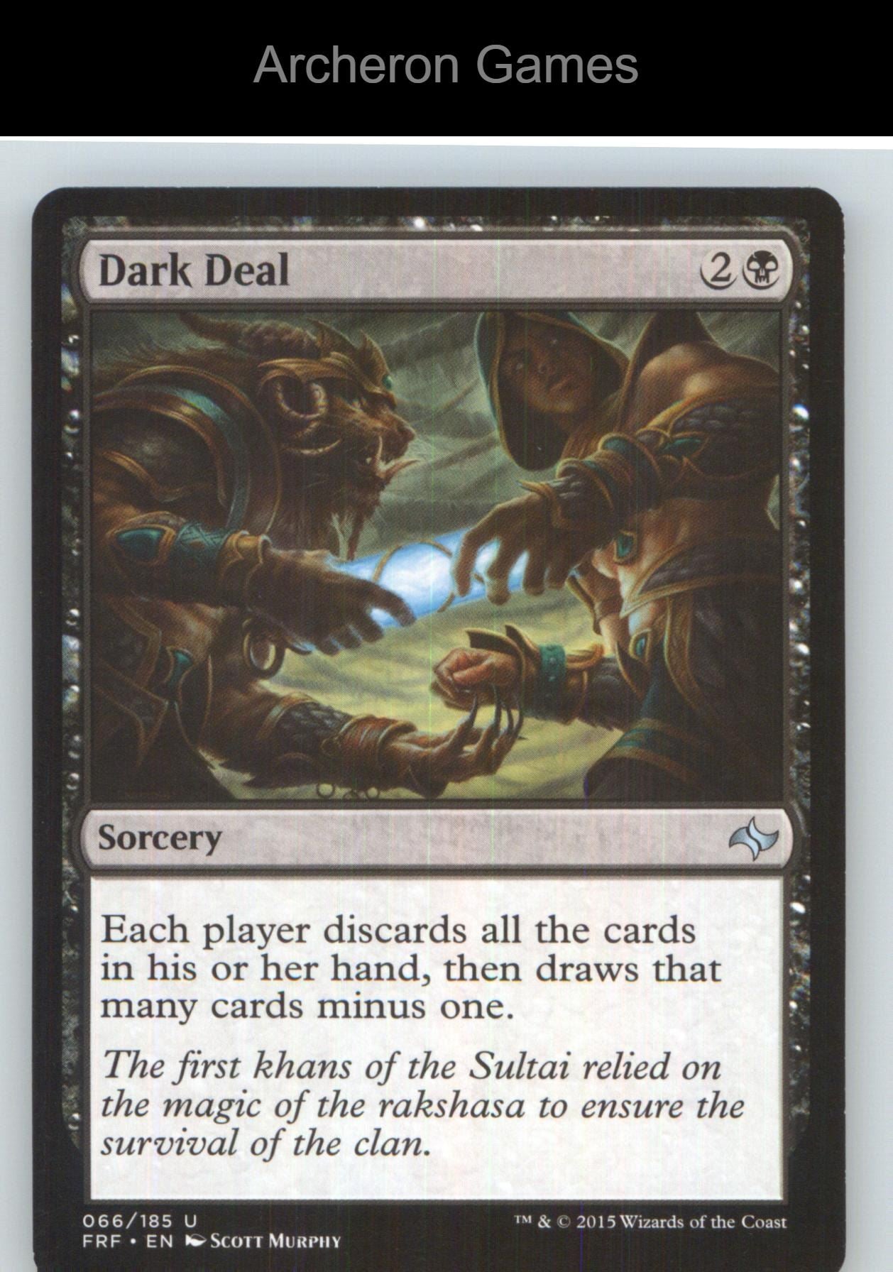 Dark Deal FRF 66 UC MTG Card NM/EX+