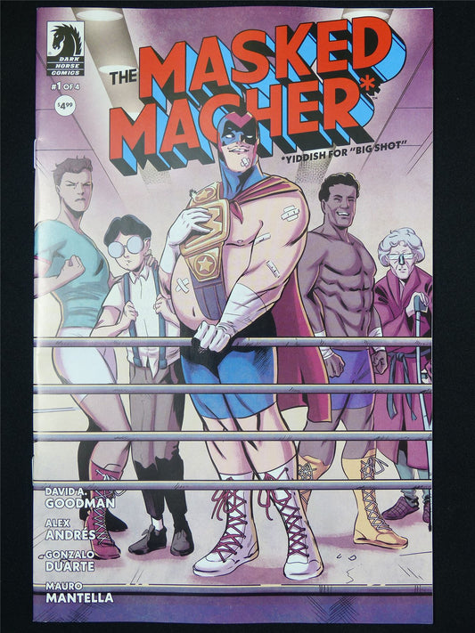 The MASKED Macher #1 - B&B Sep 2024 Dark Horse Comic #1WQ