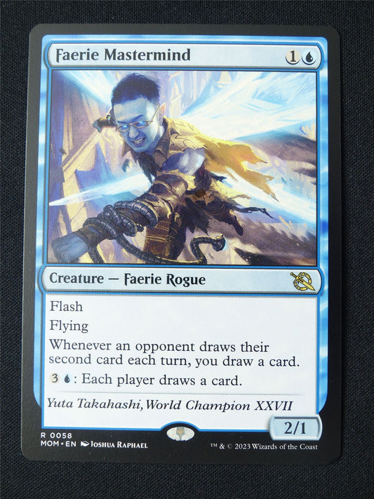 Faerie Mastermind - MOM - Mtg Card #11L