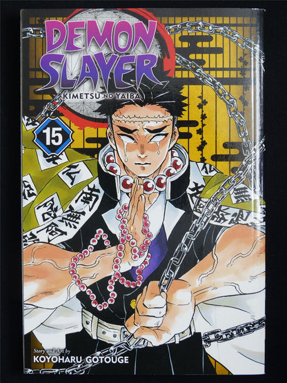 Demon Slayer: Kimetsu no Yaiba volume 15 - Viz Manga #54G