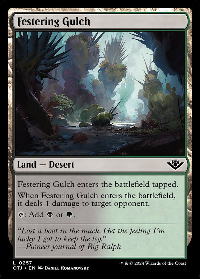 Festering Gulch - Outlaws of Thunder Junction otj