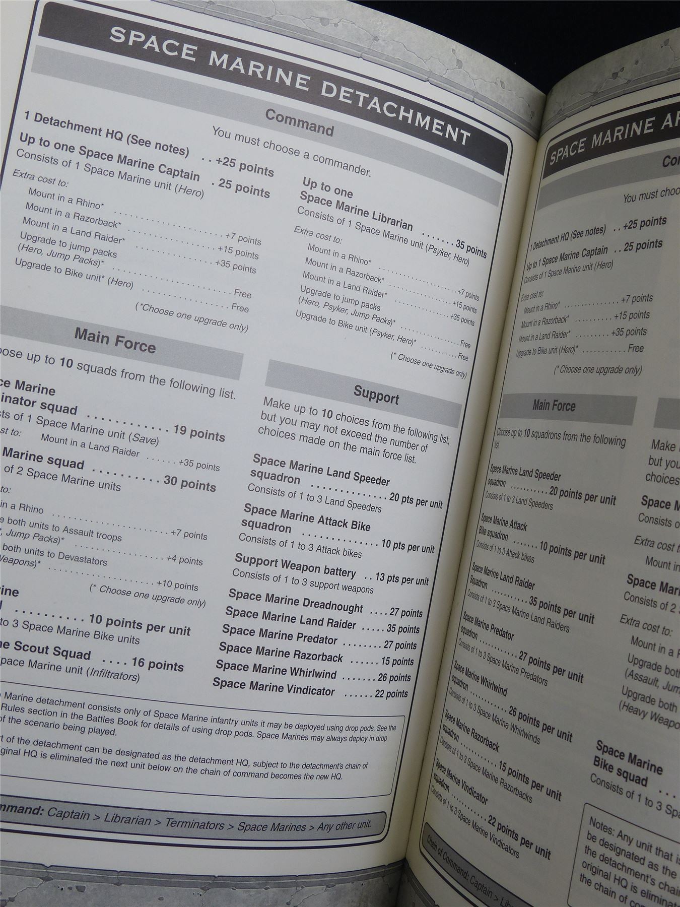 Warhammer 40000 Epic: Armies Book - Miniatures Rulebook Softback #2VQ