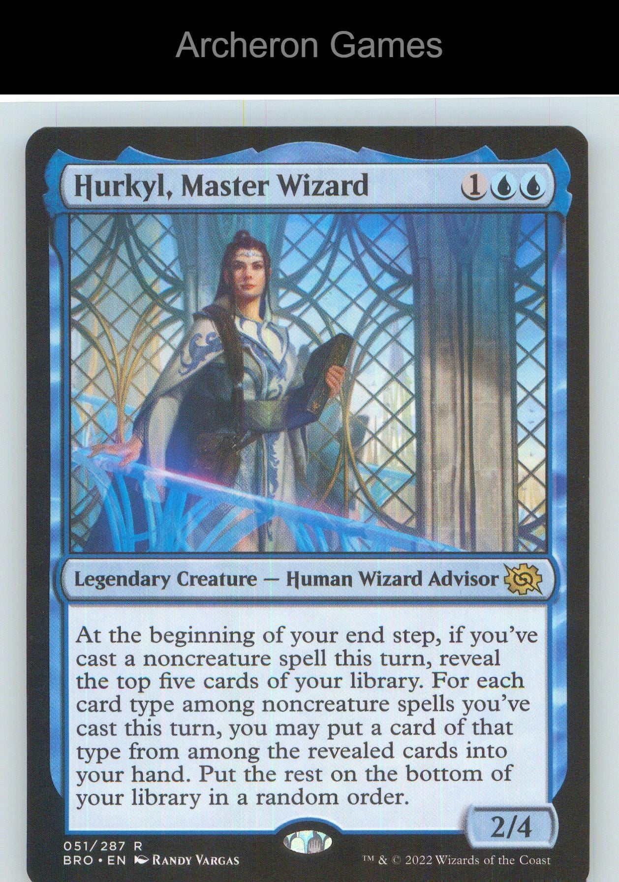 Hurkyl, Master Wizard BRO 51 R MTG Card NM/EX+