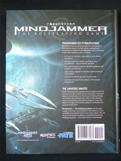 Mindjammer The Roleplaying Game - Roleplay Hardback #3GP