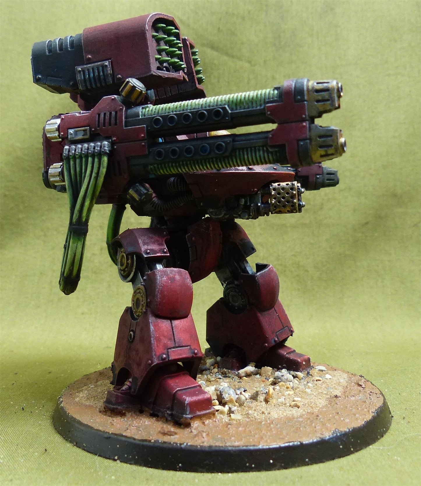 Deredeo Dreadnought painted - Blood Angels - Warhammer Horus Heresy #5C1