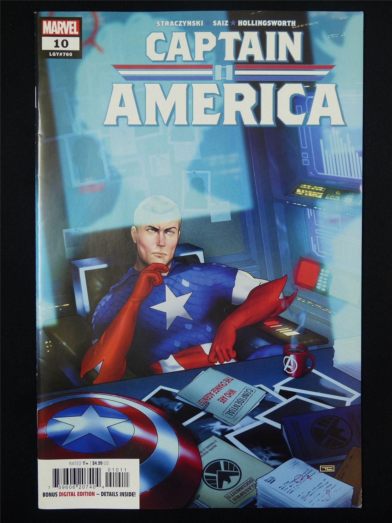 CAPTAIN America #10 - B&B Marvel Comic #3LJ