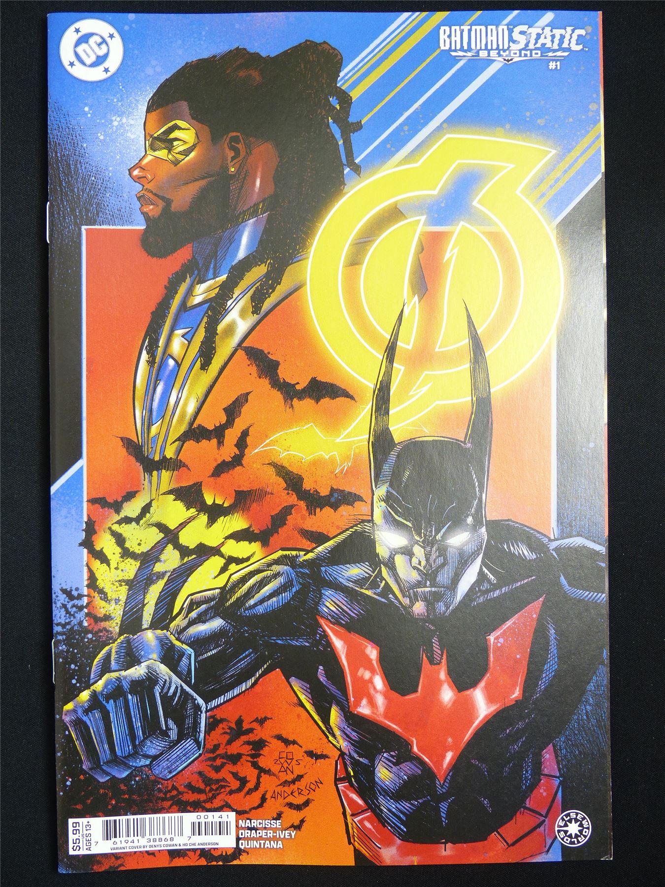 BATMAN Static Beyond #1 - DC Comic #6Q5