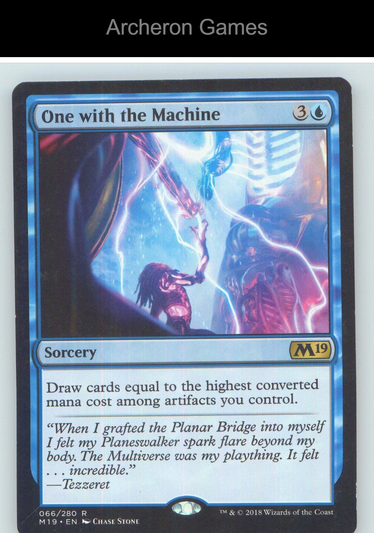 One with the Machine M19 66 R MTG Card NM/EX+