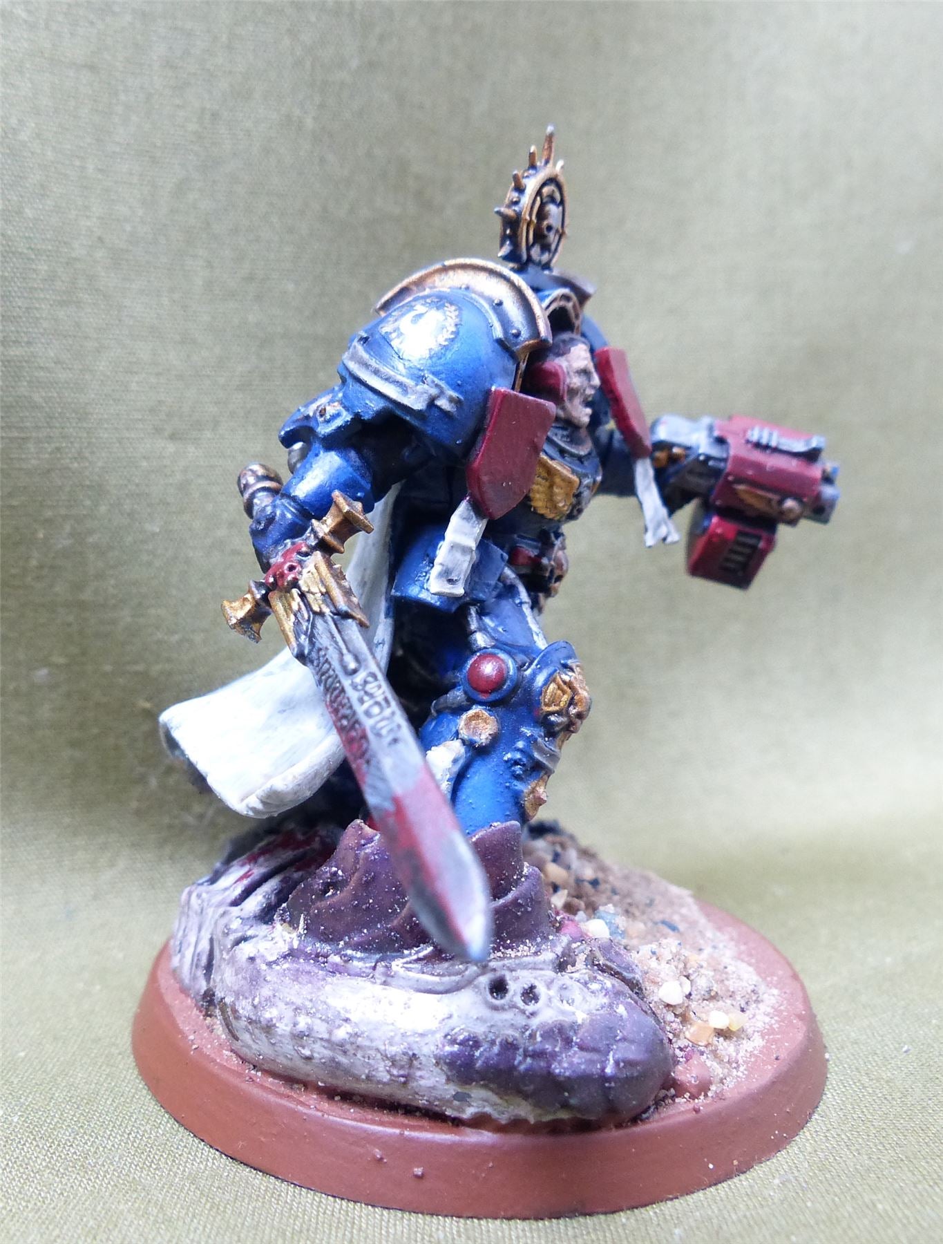 Space Marines - Captain in Terminator Armour painted - Warhammer 40K #19V