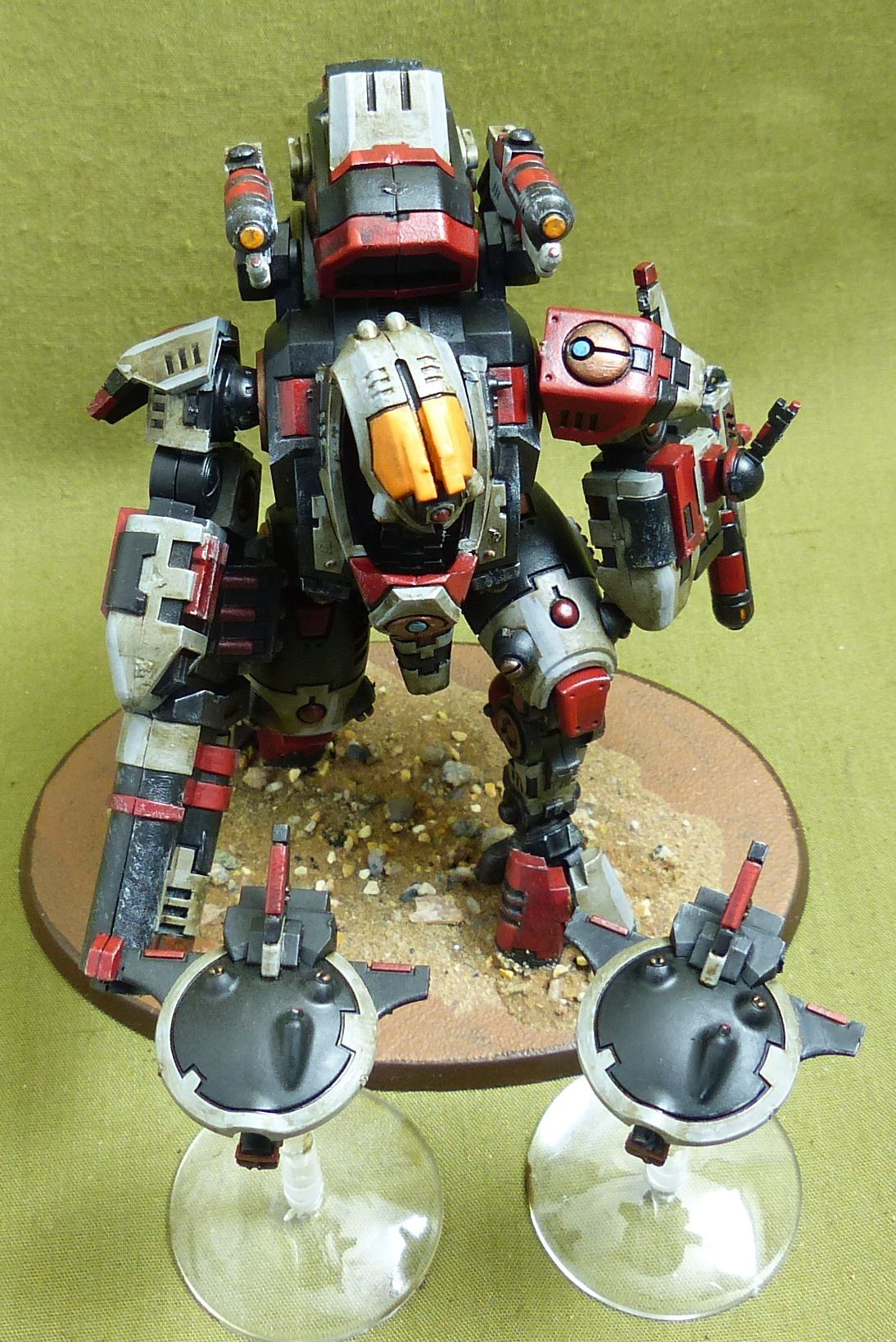 XV95 Ghostkeel Battlesuit painted - Tau Empire - Warhammer 40K #Y7