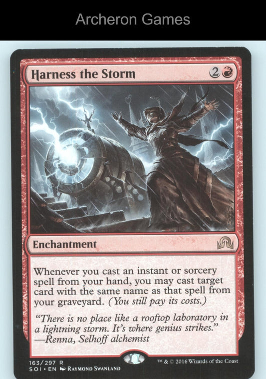 Harness the Storm 163 R MTG Card Shadows over Innistrad