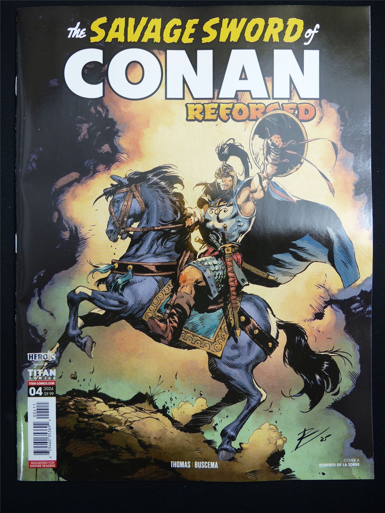 The Savage Sword of Conan: Reforged #4 Cvr A - May 2026 Titan Comic Magezine #4P