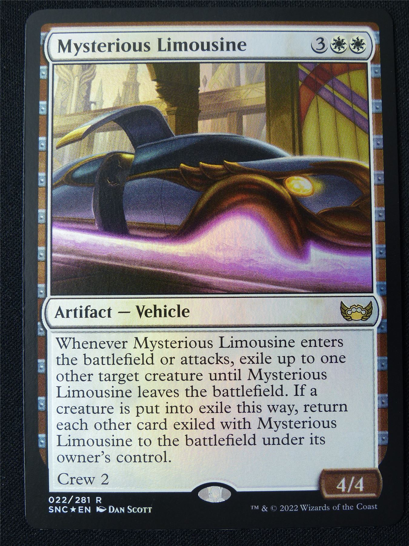 Mysterious Limousine Foil - SNC - Mtg Card #293