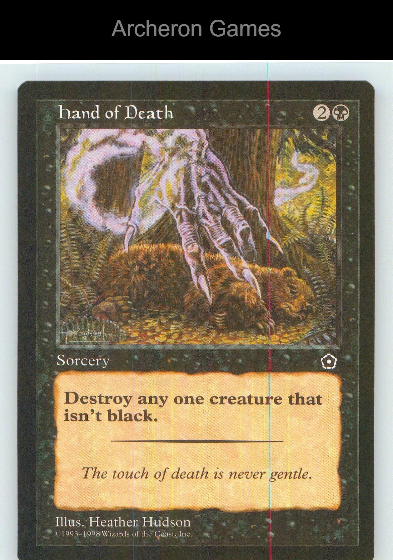 Hand of Death P02 C MTG Card NM/EX+