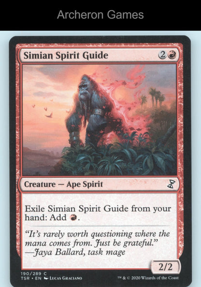 Simian Spirit Guide 190 C MTG Card Time Spiral: Remastered