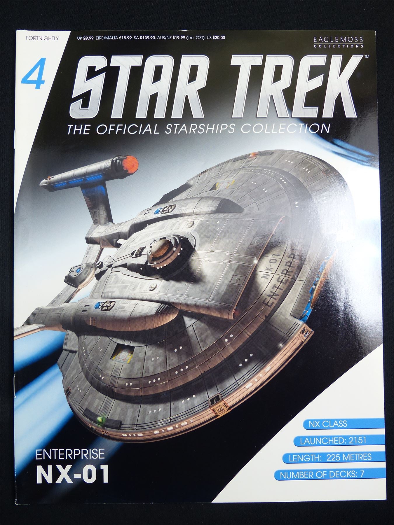 Star Trek The official Starships Collection #4 - Eaglemoss Magazine #2X3