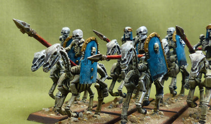 Skeleton Horsemen set of 8 painted - Tomb Kings of Khemri - Warhammer Old World #1O0