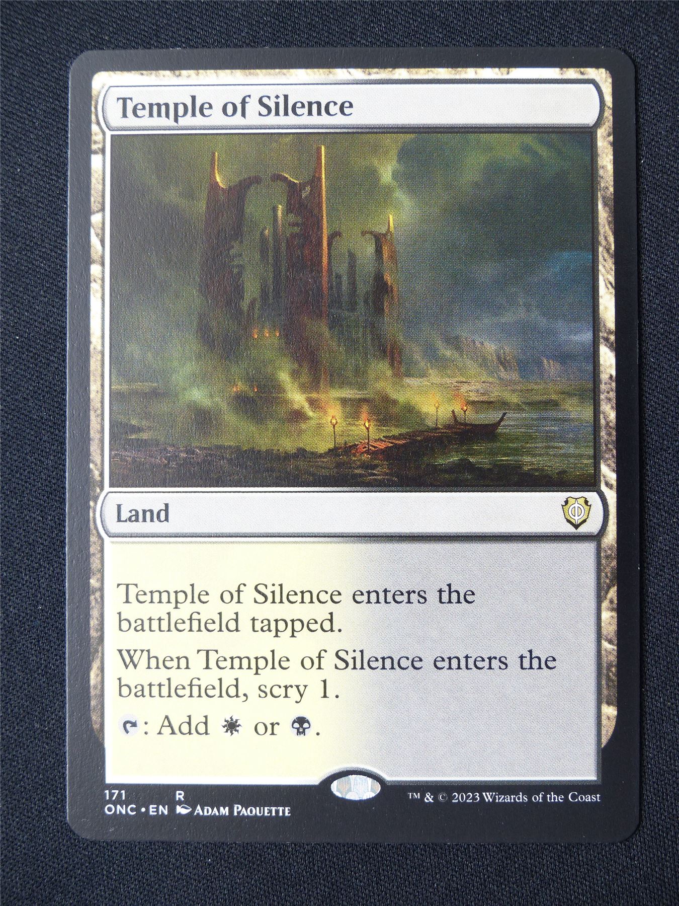 Temple of Silence - ONC - Mtg Card #9CX