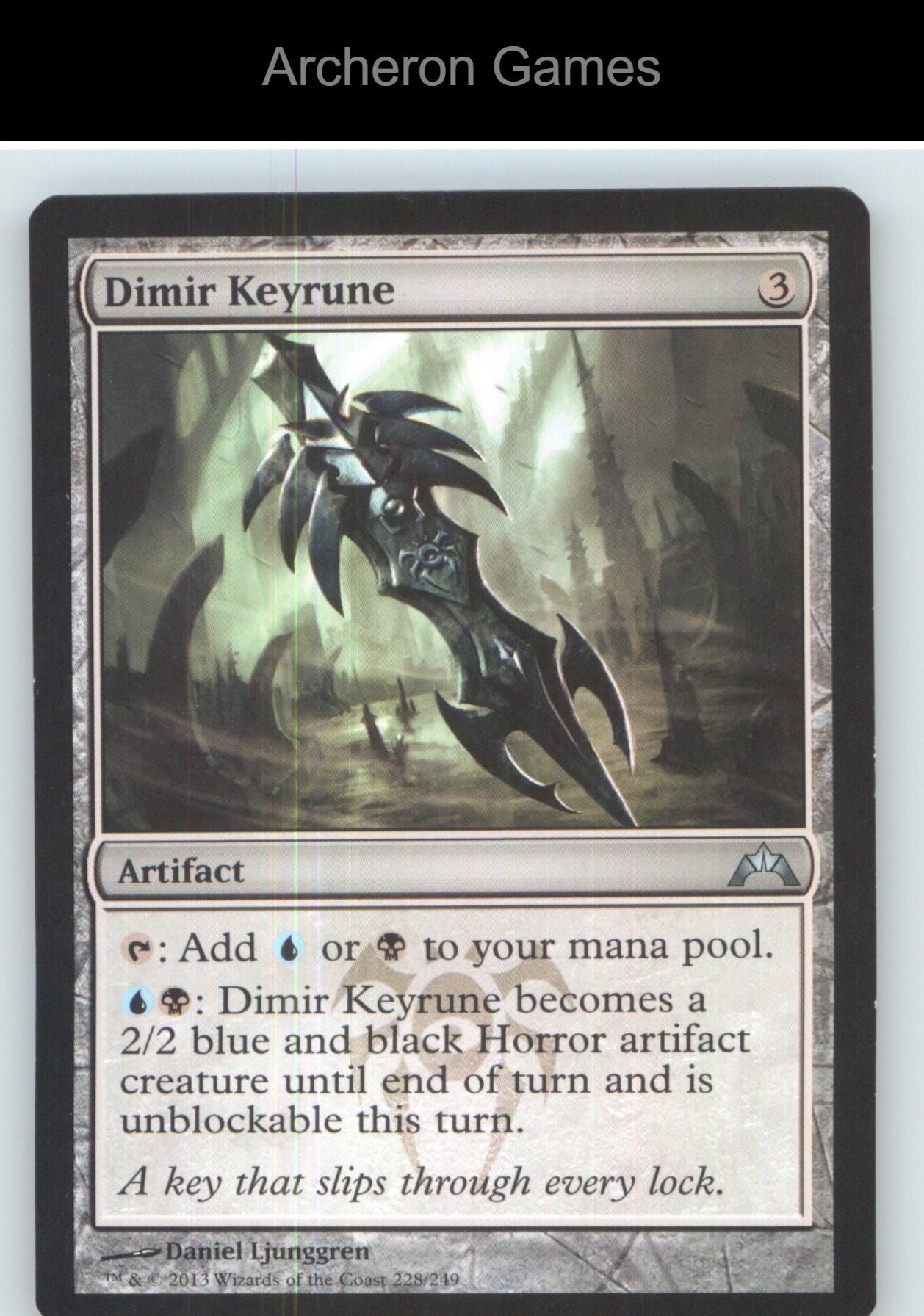Dimir Keyrune GTC 228 UC MTG Card NM/EX+
