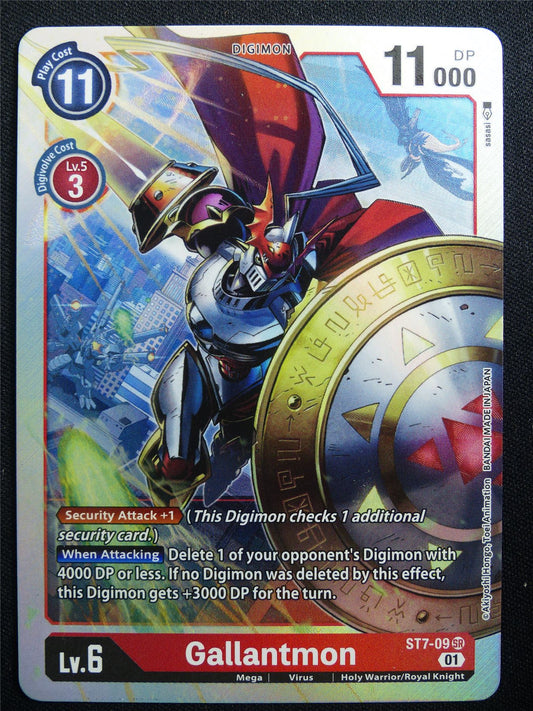 Gallantmon ST7-09 SR Foil - Digimon Card #2YT