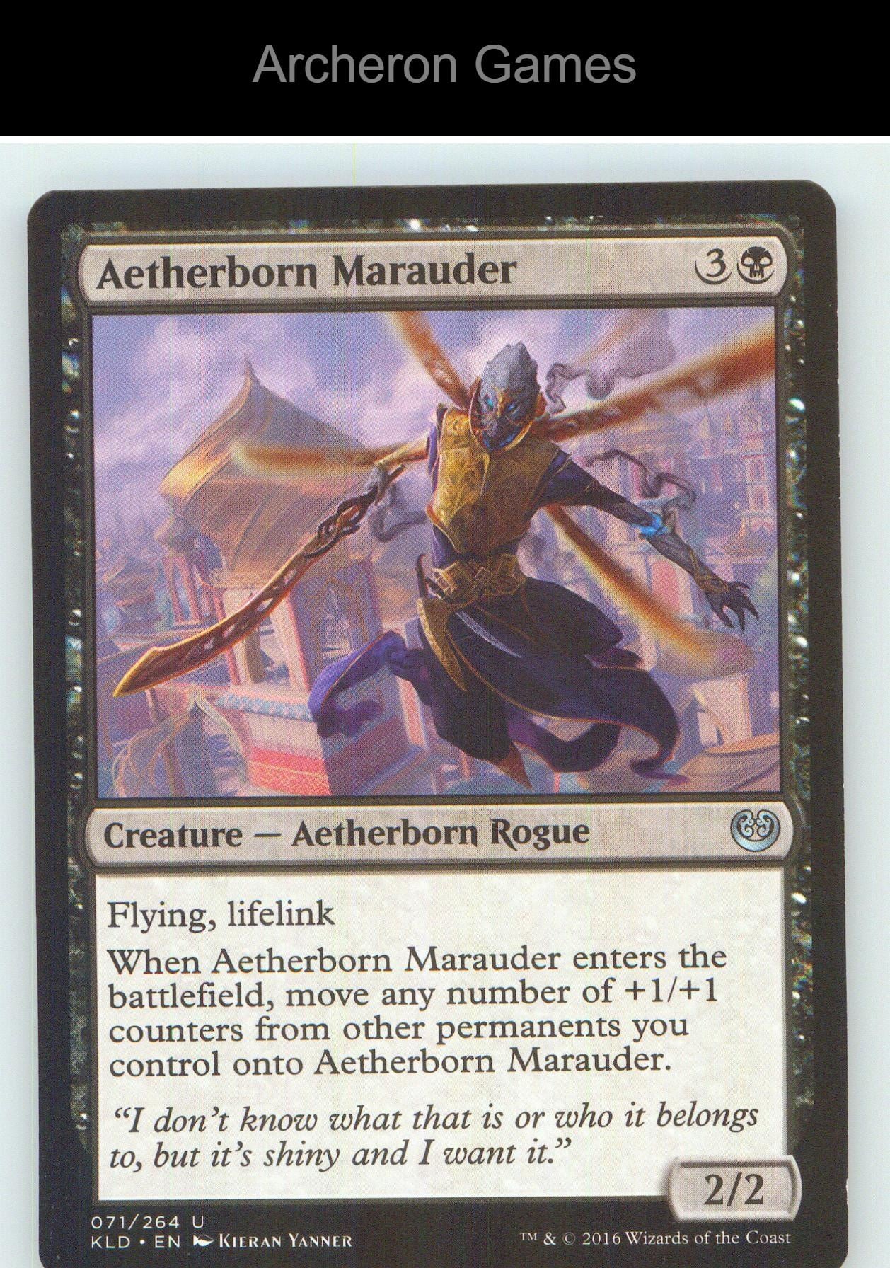 Aetherborn Marauder KLD 71 UC MTG Card NM/EX+