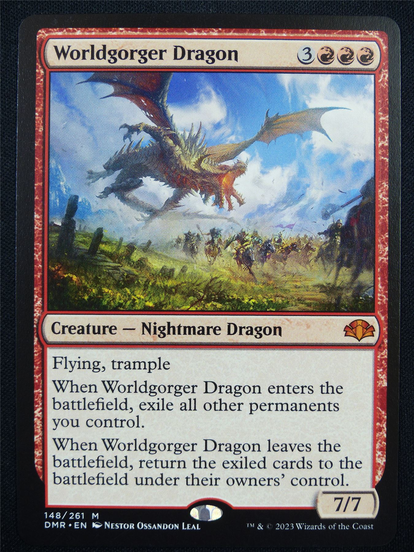 Worldgorger Dragon - DMR - Mtg Card #1DV