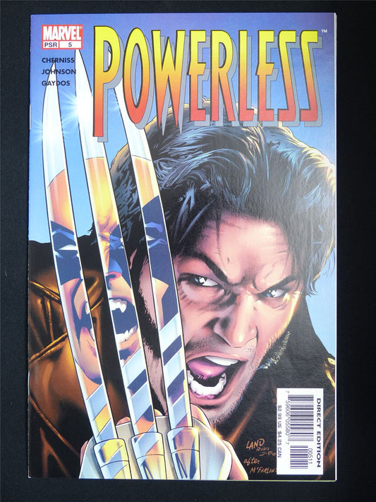 POWERLESS #5 - Marvel Comic #1RR