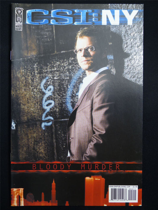 CSI Crime Scene Investigation New York: Bloody Murder #2 - IDW Comic #36N