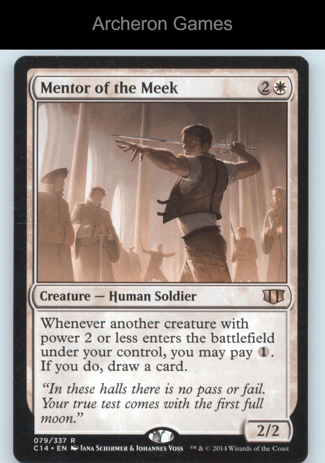 Mentor of the Meek 79 R MTG Card Commander 2014