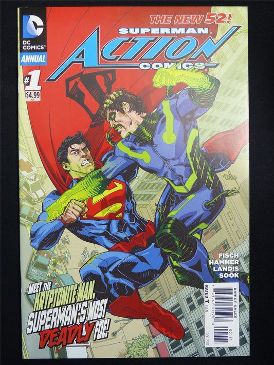 SUPERMAN: Action Comics Annual 2012 #1 new 52! - DC Comic #3B8