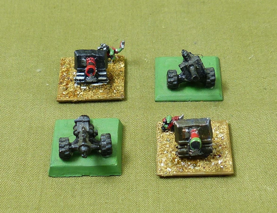 Classic Metal Cannons - Orks - Warhammer Epic #4C5