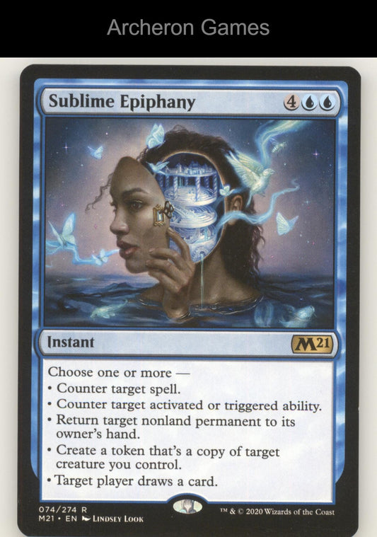 Sublime Epiphany 74 R MTG Card Core Set 2021