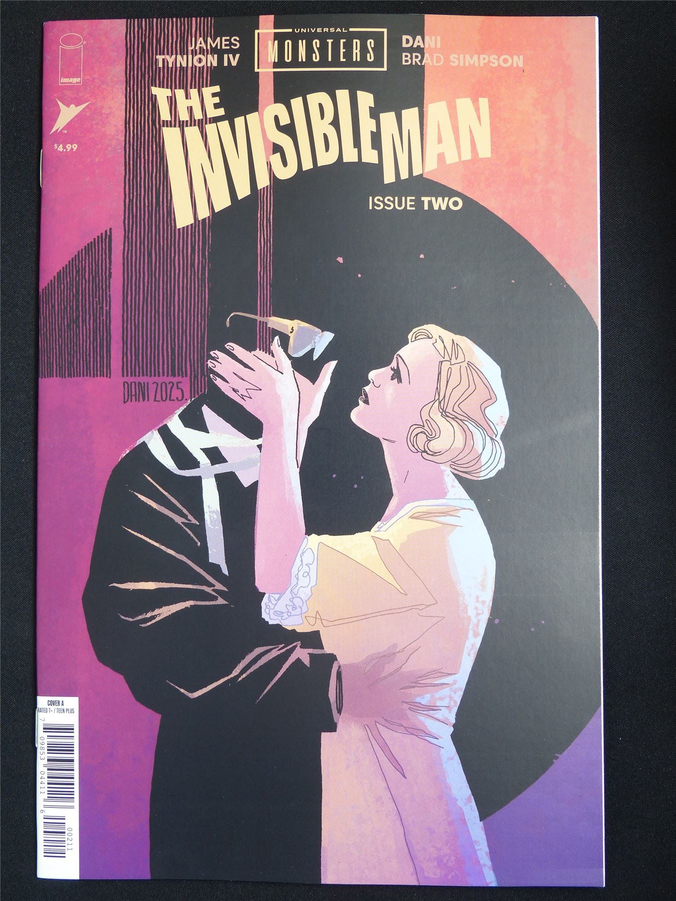 UNIVERSAL Monsters: The Invisible Man #2 - Sep 2025 Image Comic #4HK