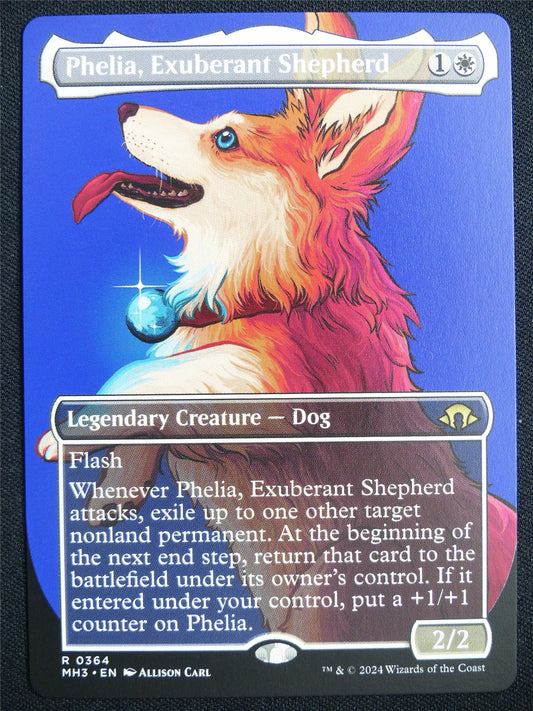 Phelia Exuberant Shepherd Borderless - MH3 - Mtg Card #21U