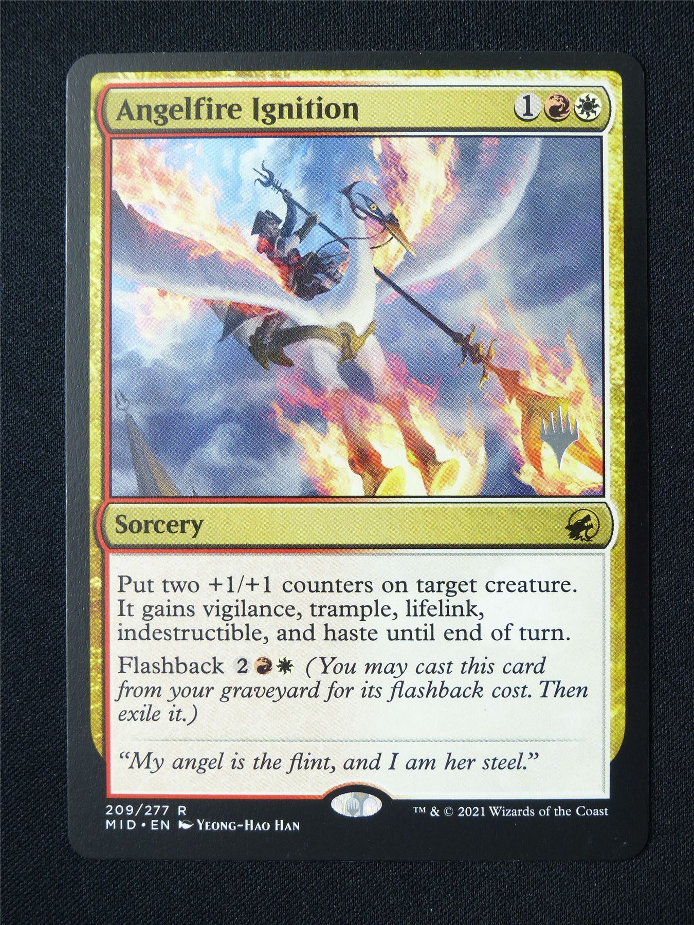 Angelfire Ignition Promo stamped - MID - Mtg Card #2PY