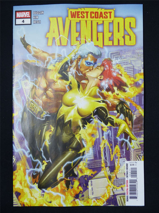 West Coast AVENGERS #4 - B&B Apr 2025 Marvel Comic #EO