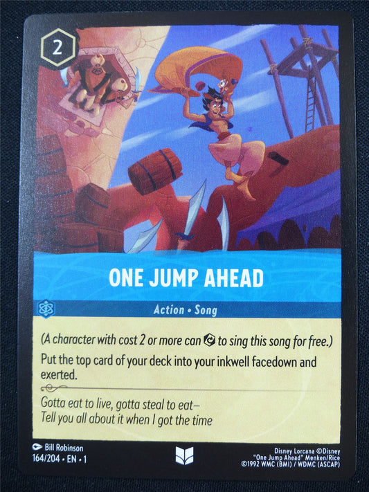 one Jump Ahead 164/204 - Lorcana Card #4PI