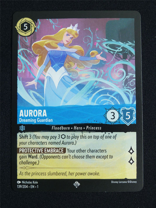 Aurora Dreaming Guardian 139/204 - Lorcana Card #5FR